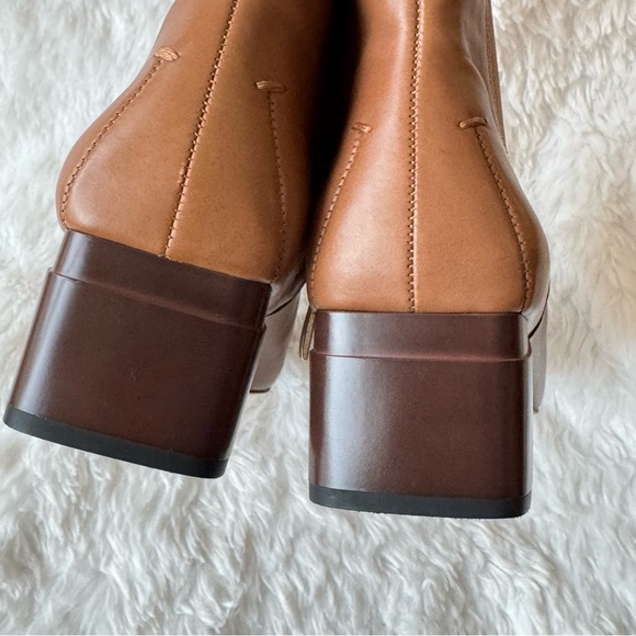 Franco Sarto Waxton Ankle Bootie Hazelnut Leather 7M - Picture 13 of 15
